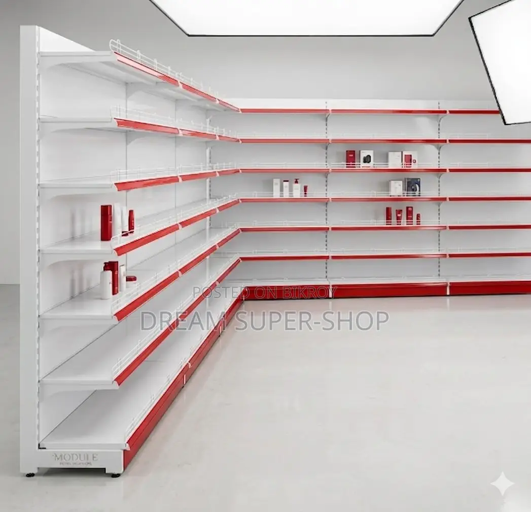 Modern Super Shop Gondola Shelf – Durable & Space Saving