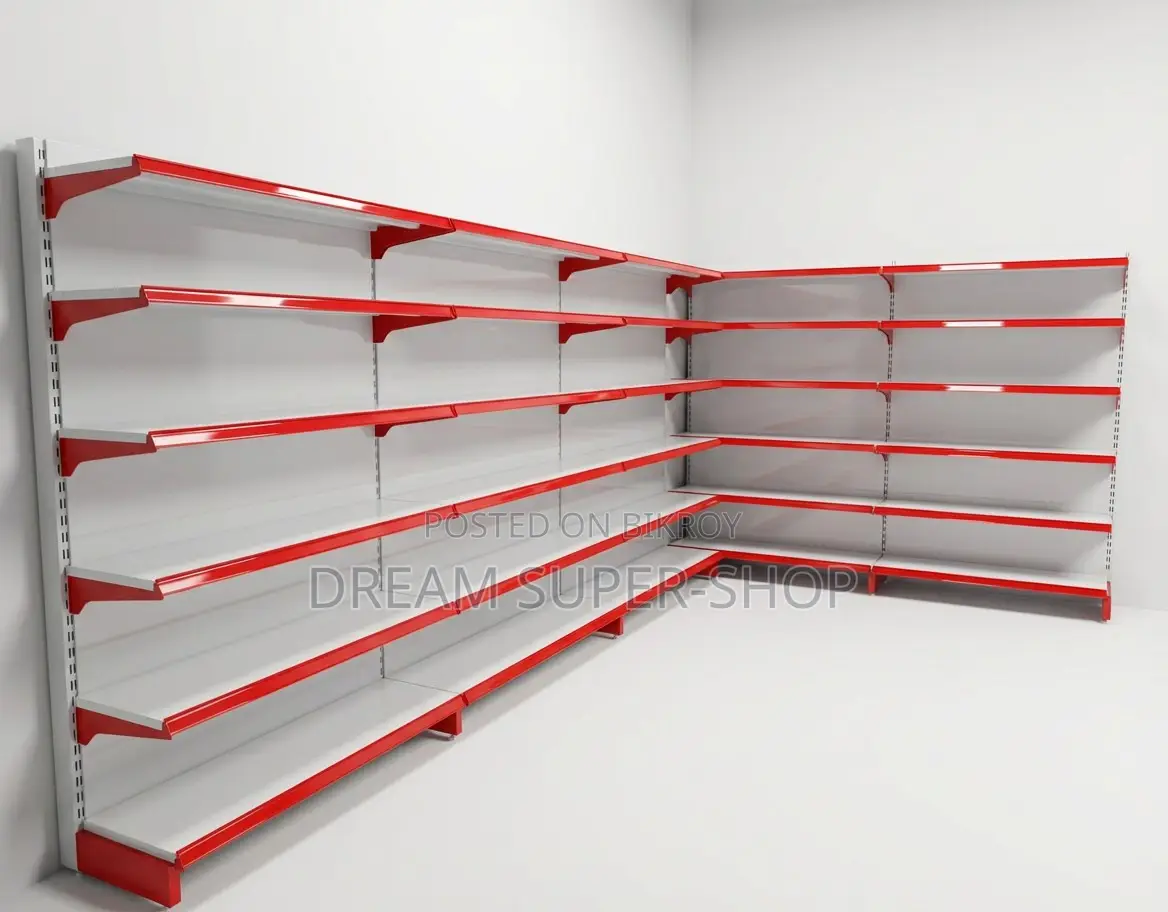 Modern Super Shop Gondola Shelf – Durable & Space Saving
