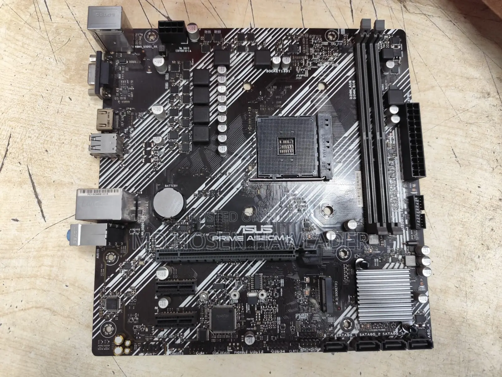 Gigabyte A520m-k AMD AM4 Motherboard For Sell (used)