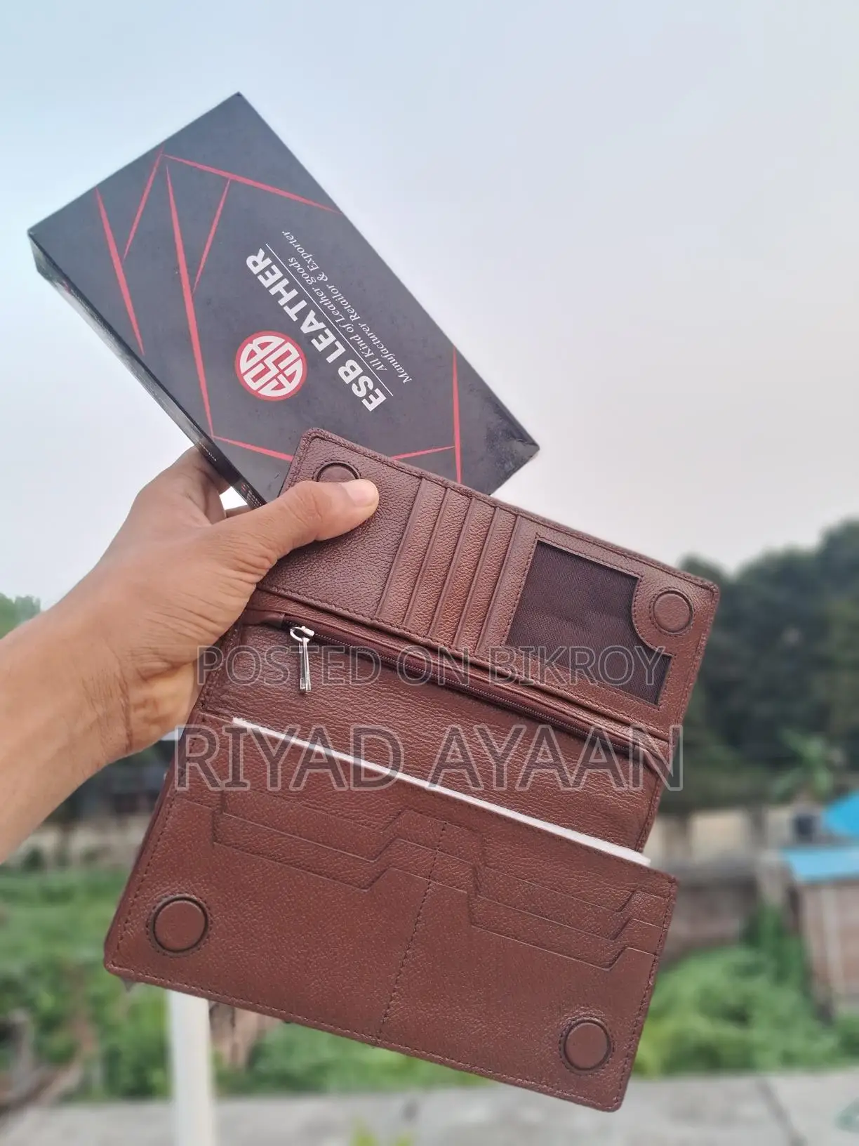 Get Original Leather Wallets from ESB LEATHER