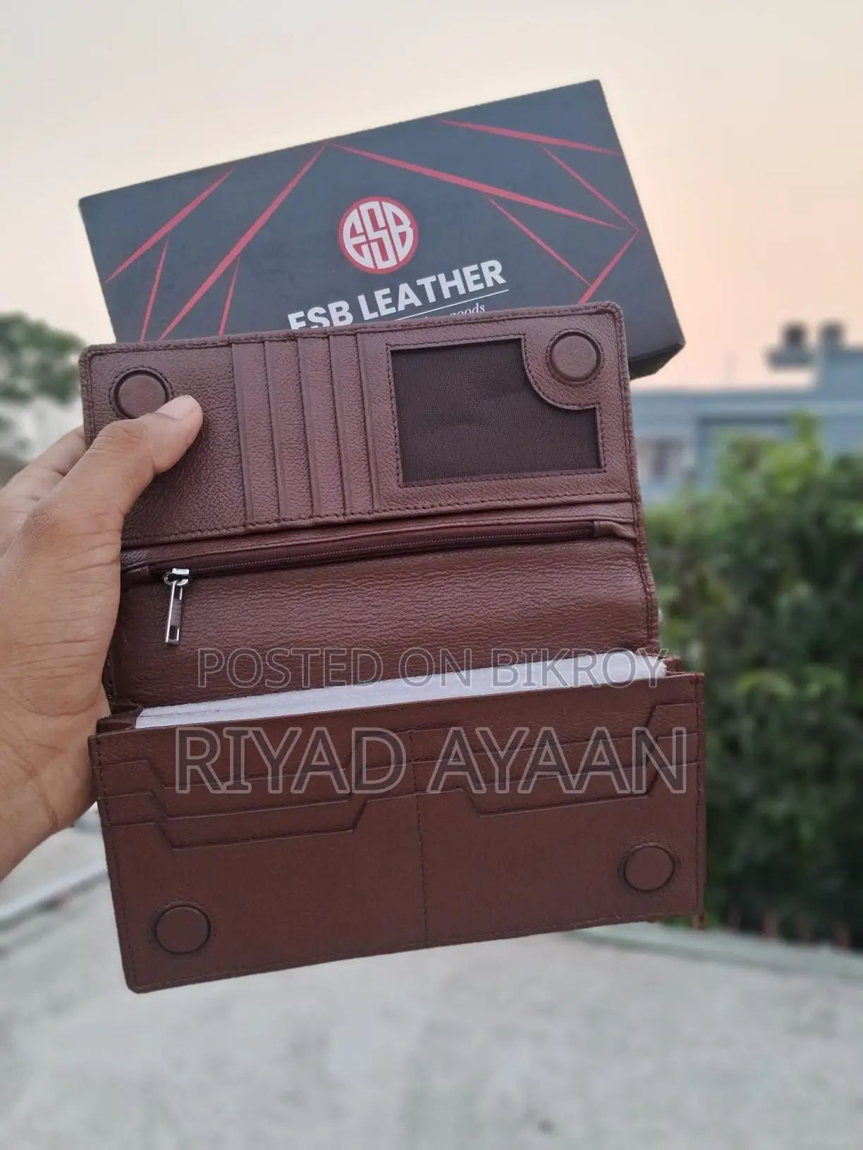 Get Original Leather Wallets from ESB LEATHER