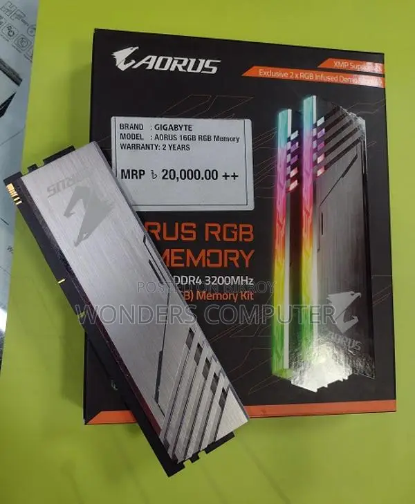 Gigabyte arous RGB DUMMY Not RAM ONLY Lighting