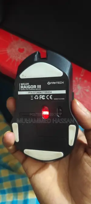 Fantech Wireless Mouse with Rechargeable Battery