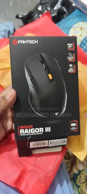 Fantech Wireless Mouse with Rechargeable Battery