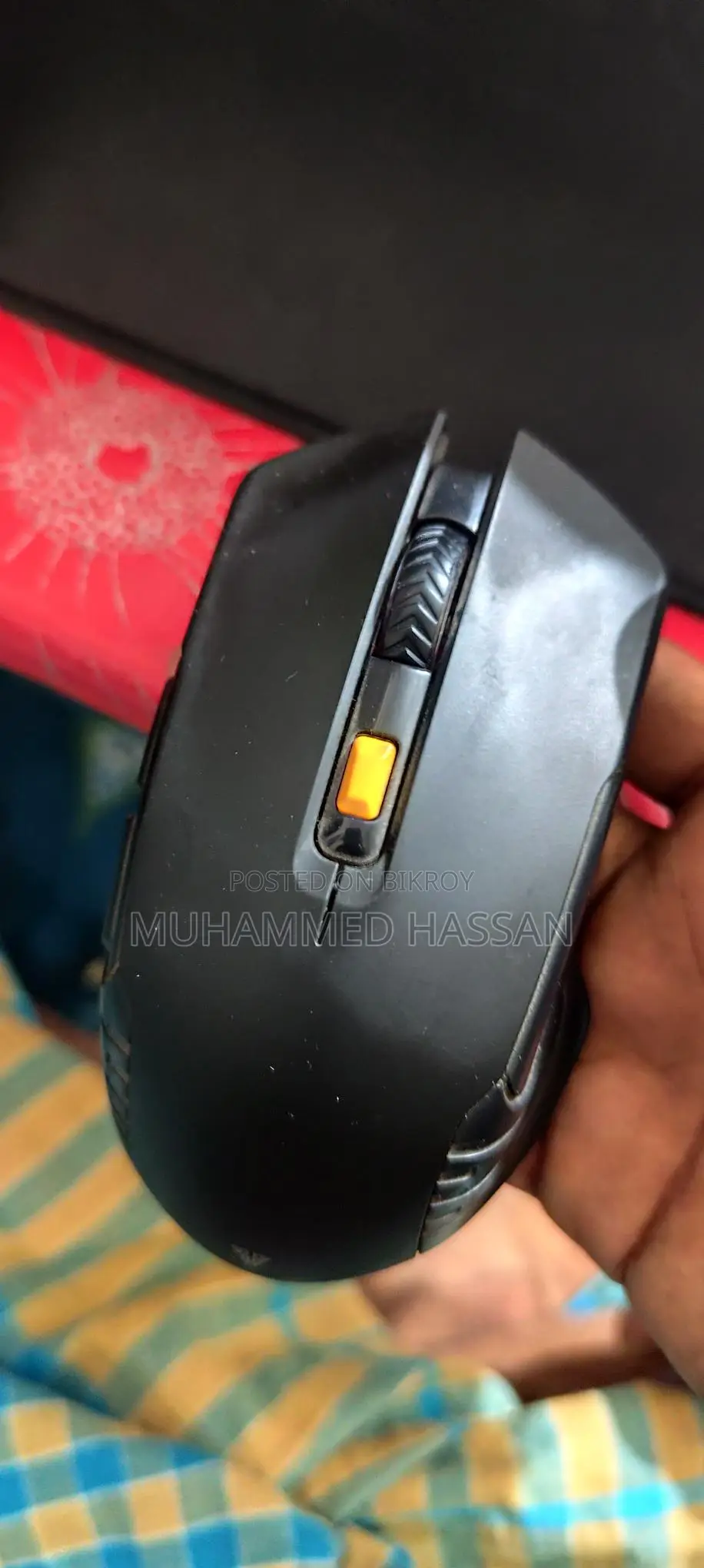 Fantech Wireless Mouse with Rechargeable Battery