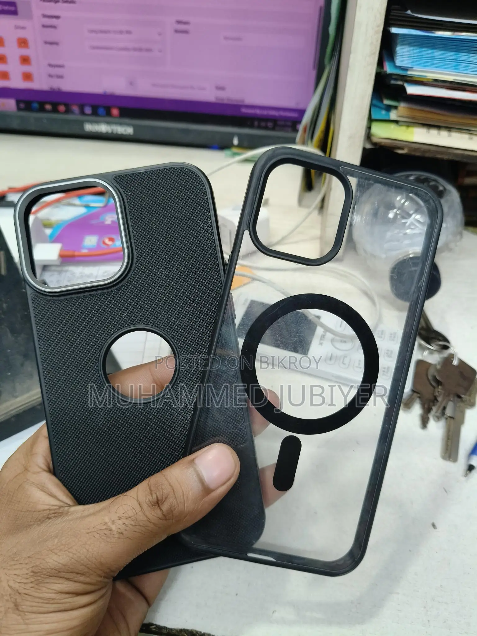 Anker charger iPhone 12 pro max cover combo