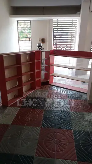 Three Particle Board Shelves or Display Racks