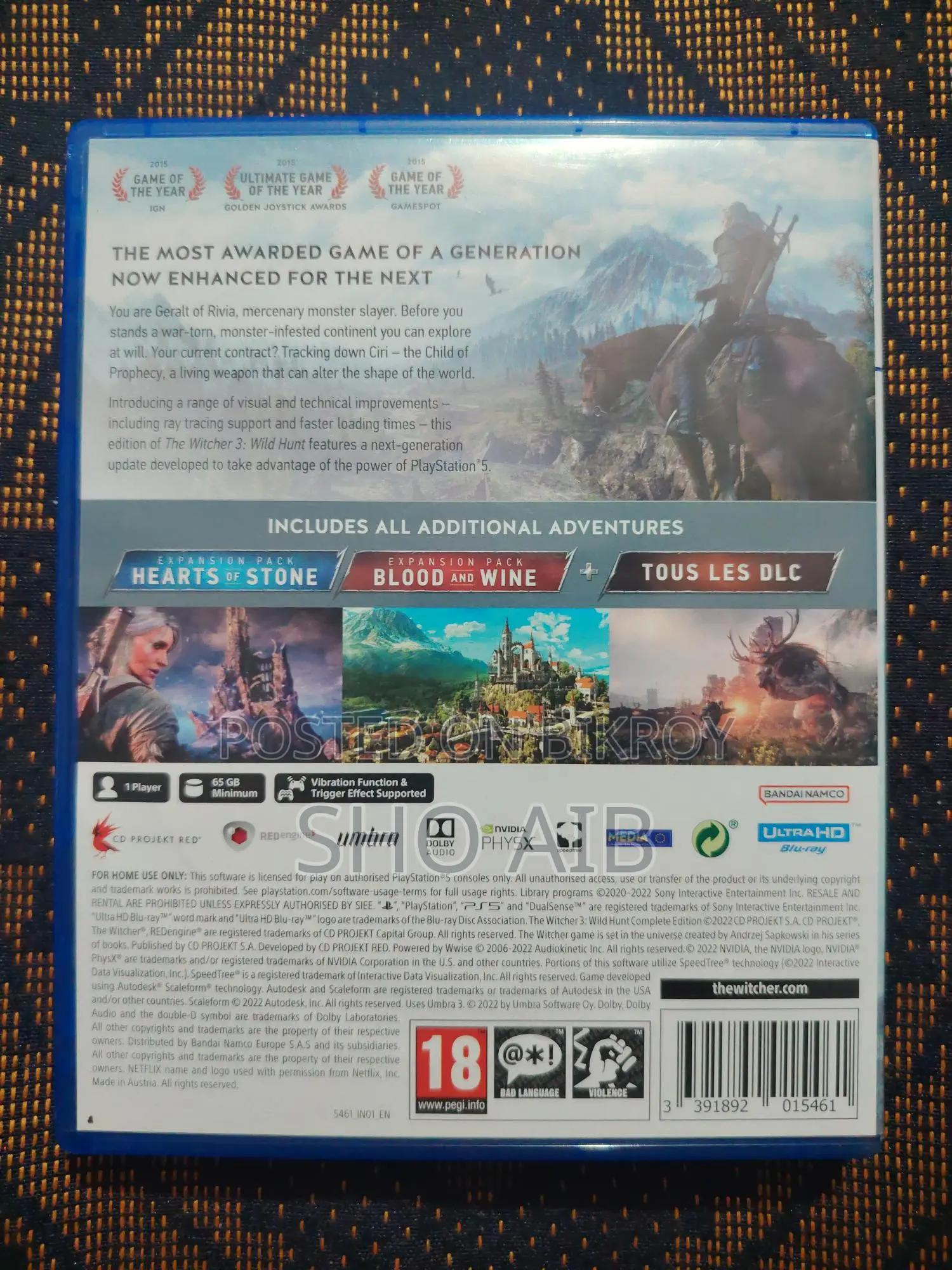 The Witcher Wild Hunt 3 Complete Edition