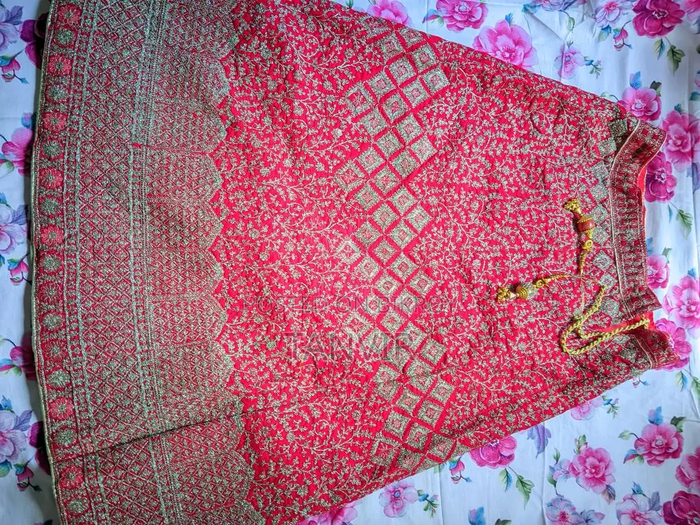 Customized Red Lehenga