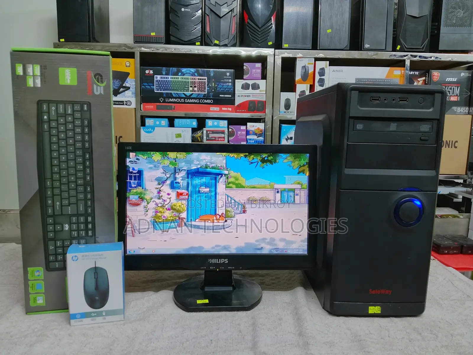 Intel Dual Core & Phillips 16” LED Budget - Full Desktop Computer