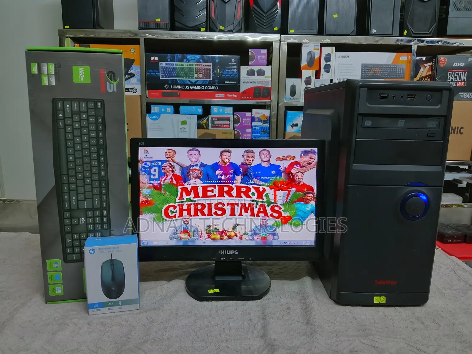 Intel Dual Core & Phillips 16” LED Budget - Full Desktop Computer