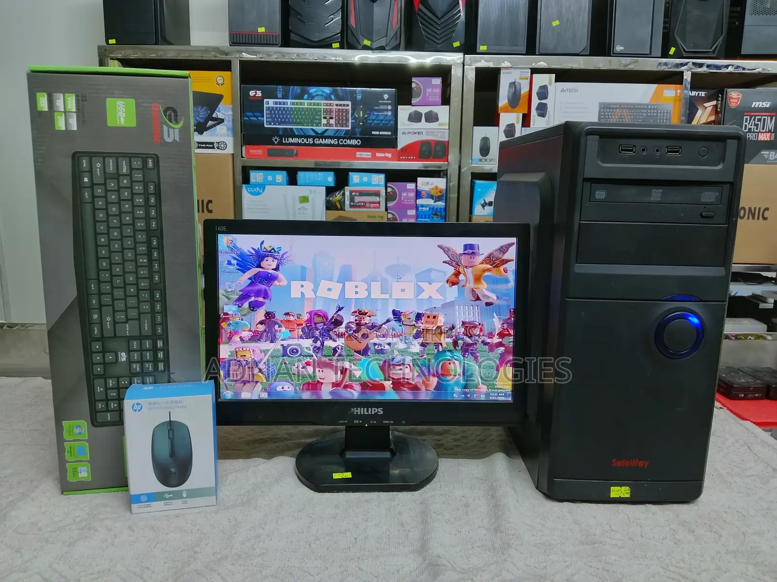 Intel Dual Core & Phillips 16” LED Budget - Full Desktop Computer