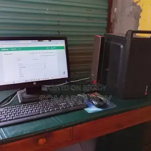 PC with HP 19" Monitor in Fresh Condition