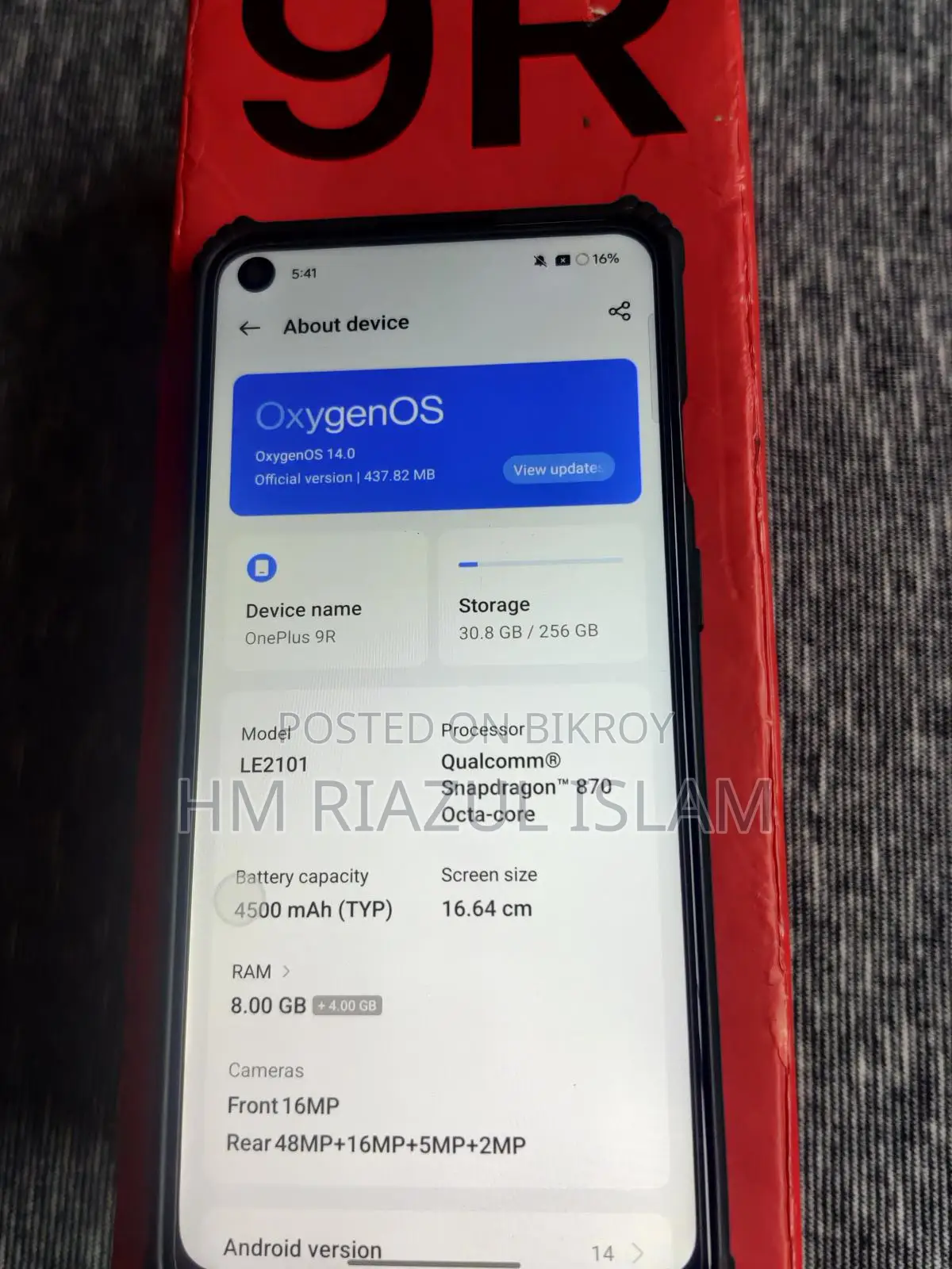 OnePlus 9R 8/256 (Used)