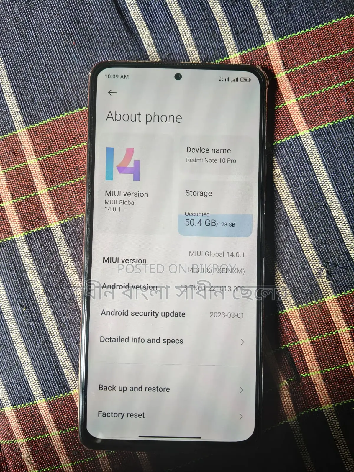 Xiaomi Redmi Note 10 Pro (Used)