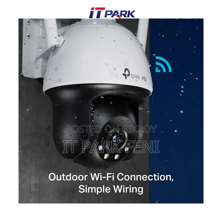 TP-Link VIGI C540-W (4mm) (4.0MP) Full-Color Outdoor Wi-Fi Dome IP Camera