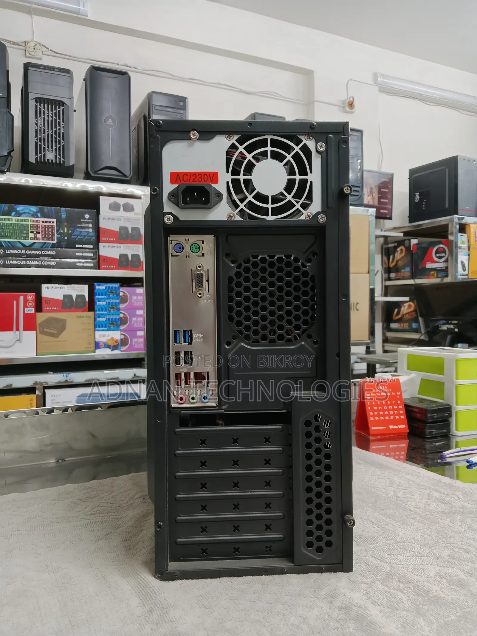 Intel Core i5 (6th Gen) Desktop PC |Asus H-110| 4GB RAM | 128GB SSD
