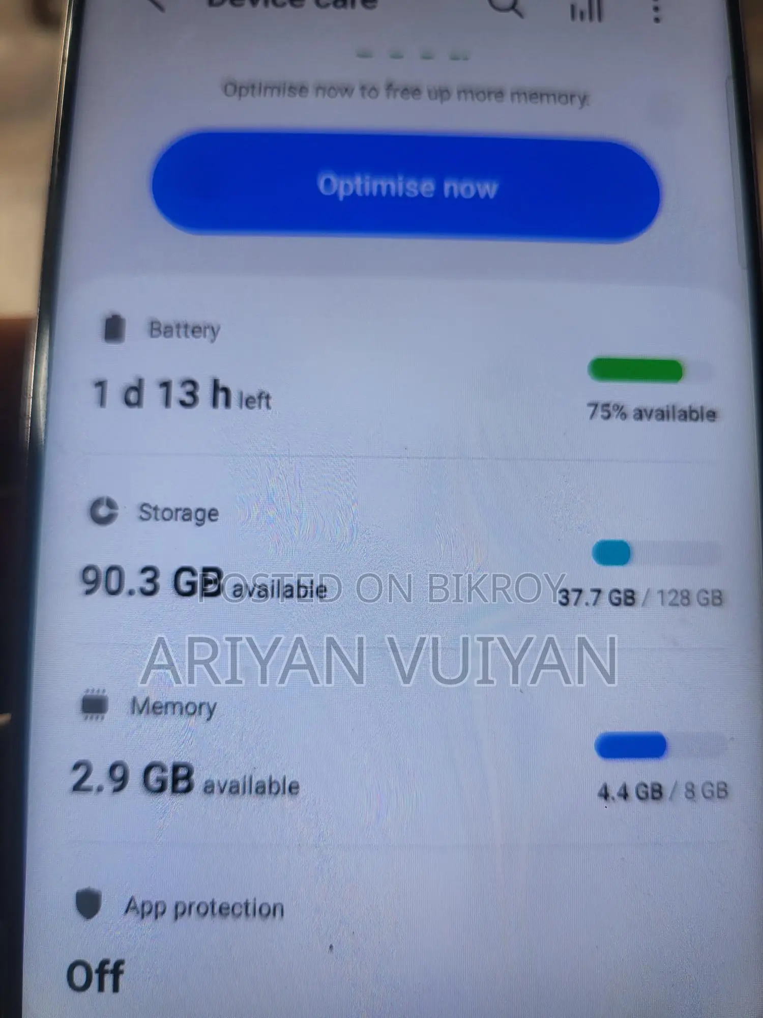 Samsung Galaxy S10 Plus . (Used)