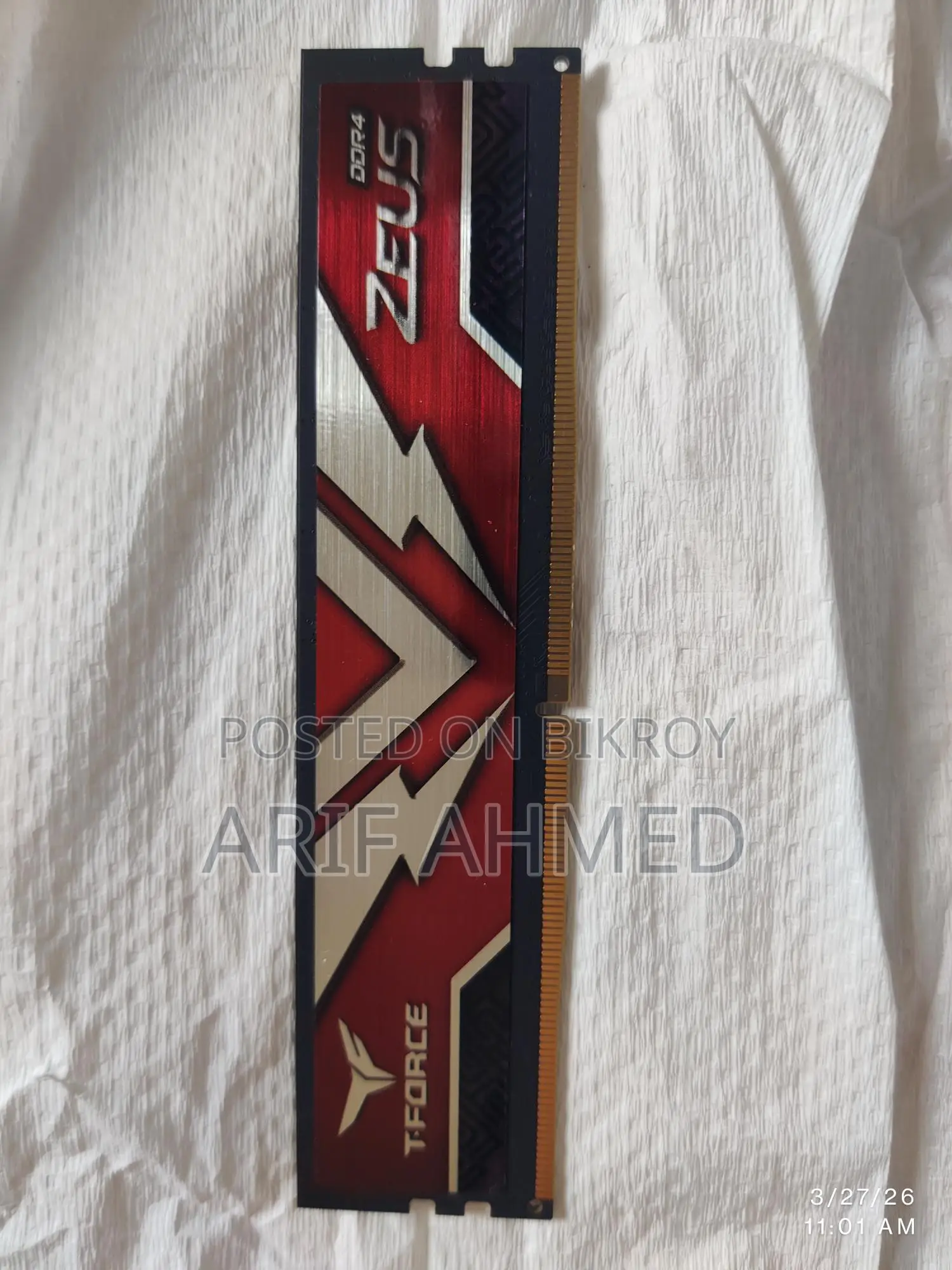 TEAM T-FORCE 8GB RAM