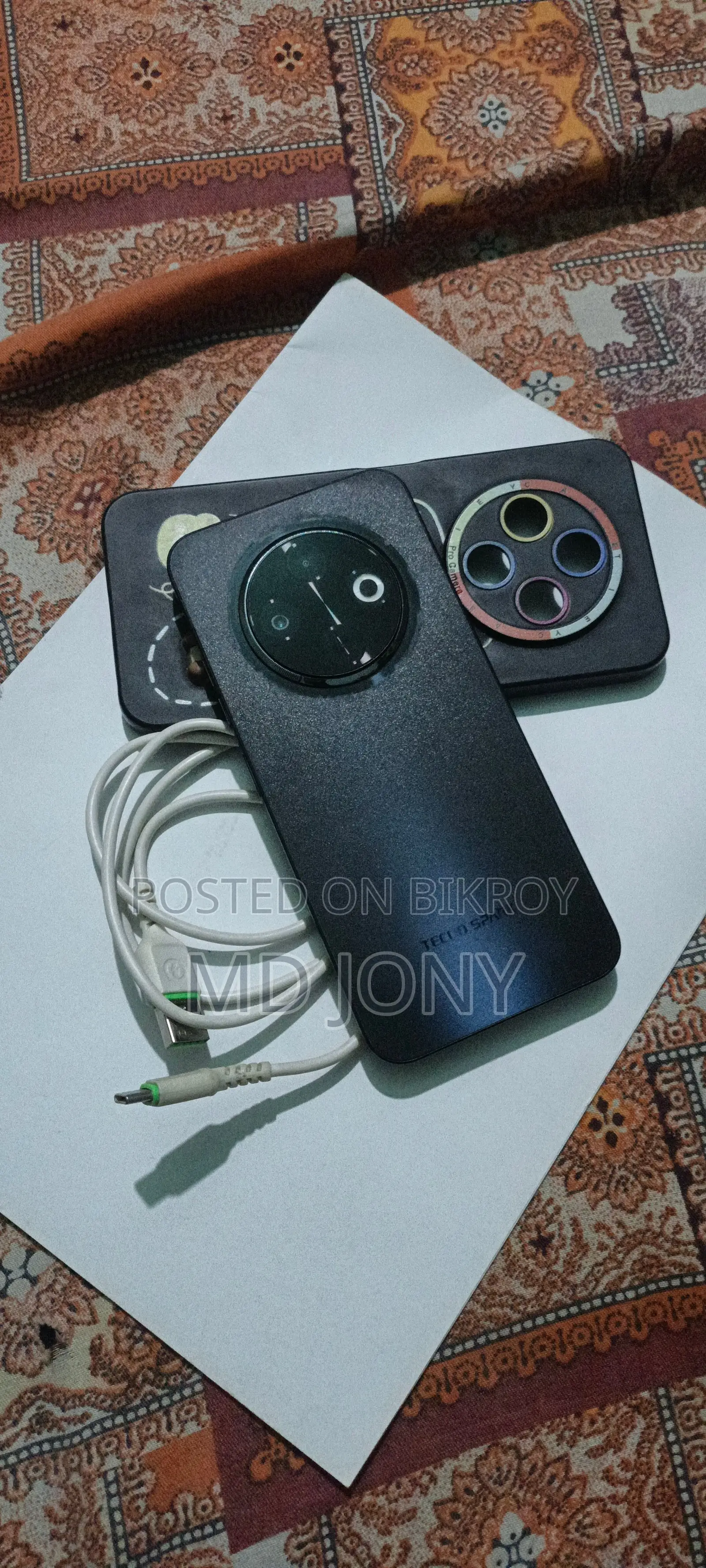 Tecno Spark 30c RAM 6+4GB ROM 128GB (Used)