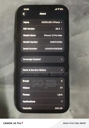Apple iPhone 12 Pro Max (Used)