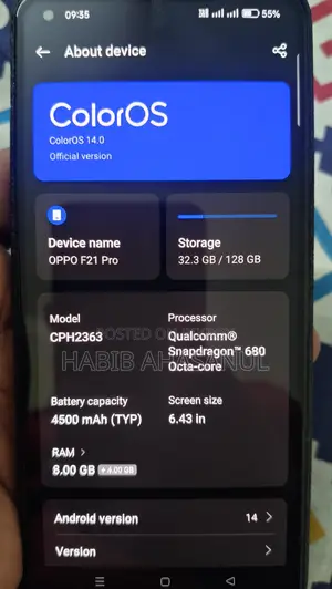 OPPO F21 Pro (Used)