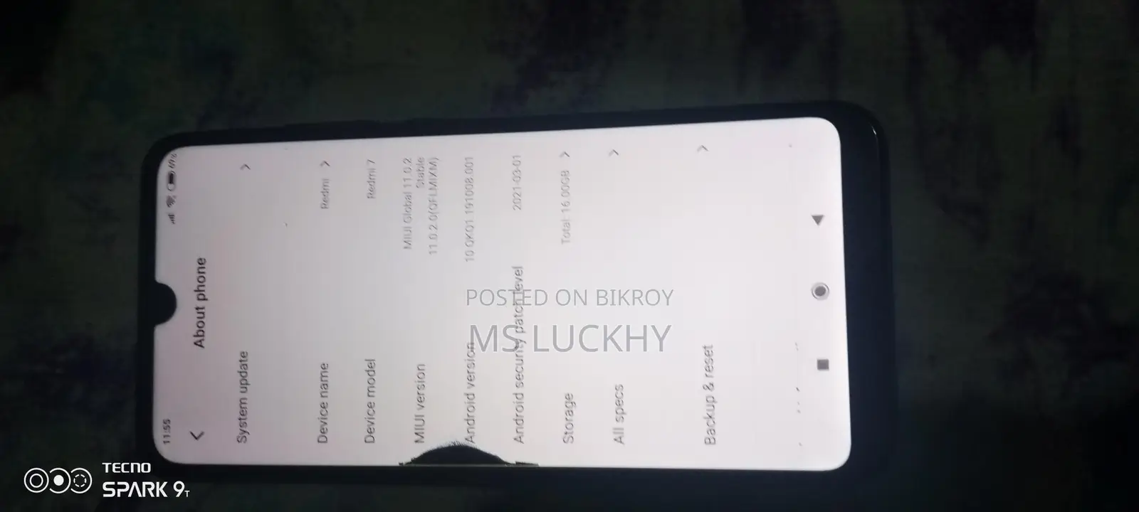 Xiaomi Redmi 7 2/16 (Used)