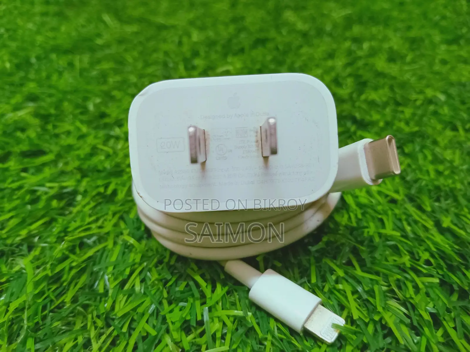 iPhone 20w Fast Charger+cable Original