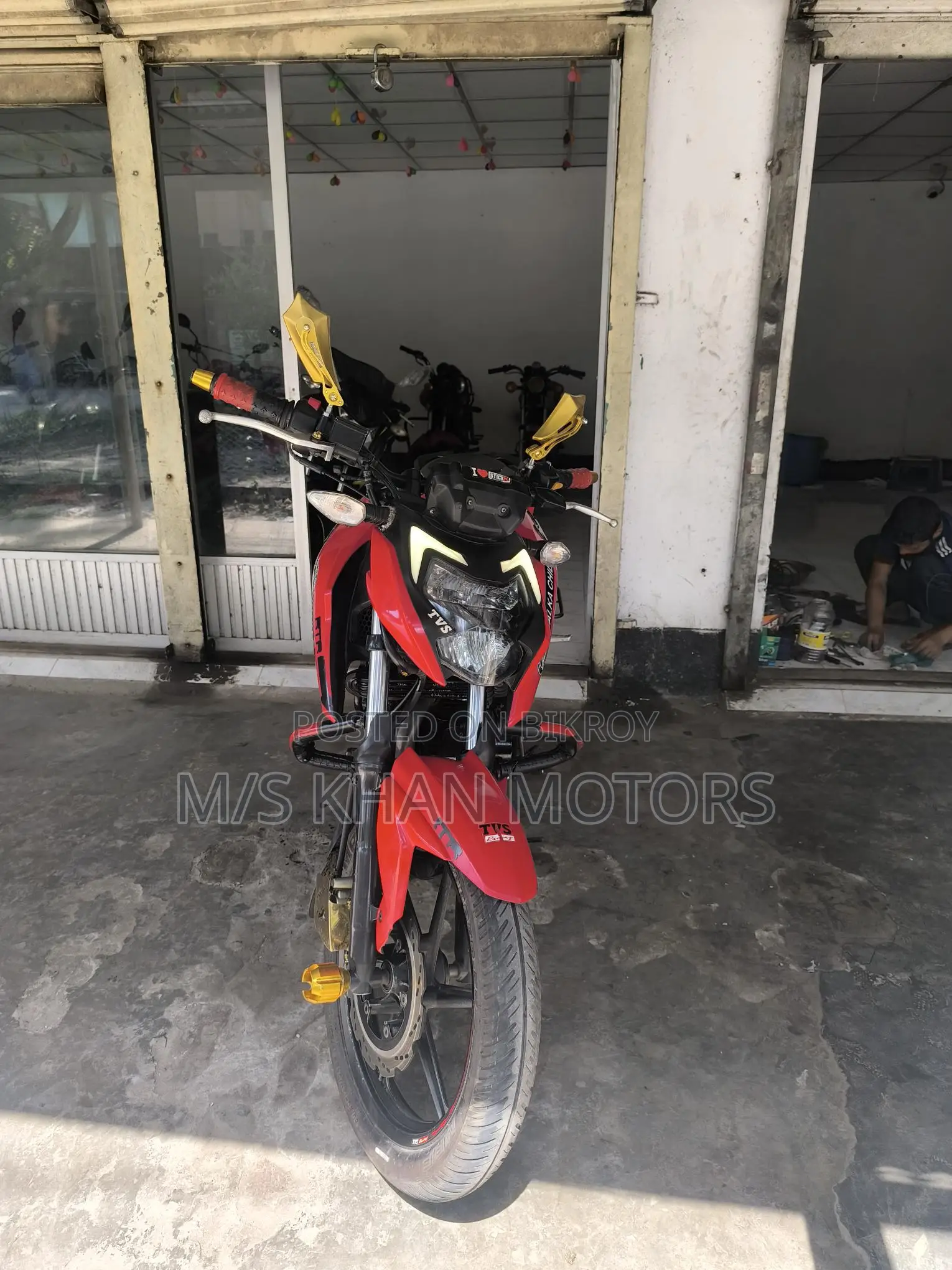 TVS Apache RTR 4v x connect 2021