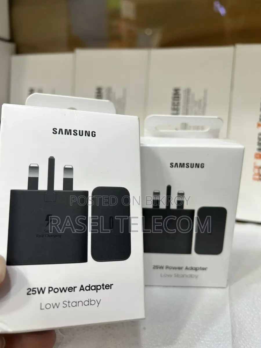 Original Samsung 25W Super Fast Charging Adapter (Type-C) - Sealed Pack