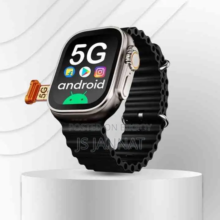 S9 Ultra 5g Android Dual Camera Sim Supported Smart Watch