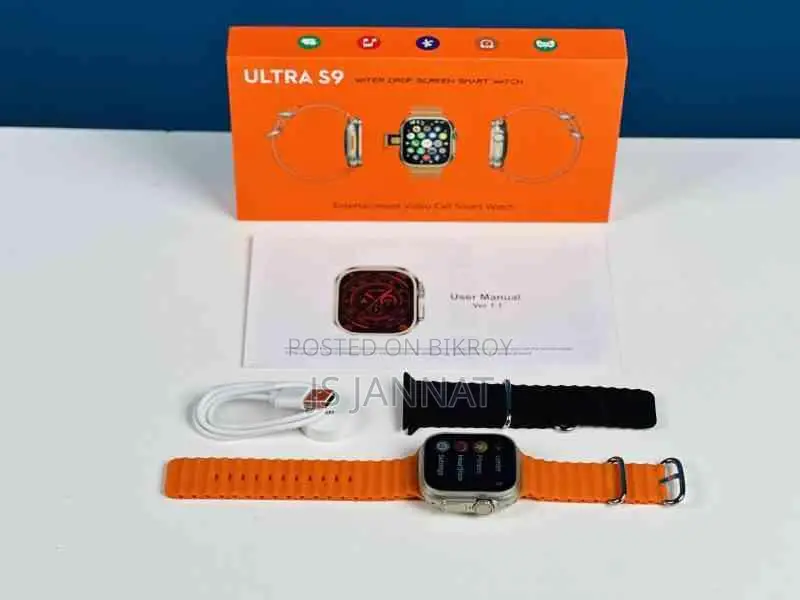 S9 Ultra 5g Android Dual Camera Sim Supported Smart Watch