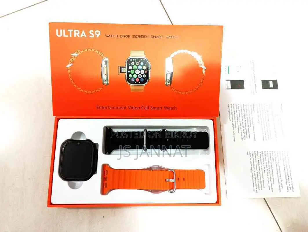 S9 Ultra 5g Android Dual Camera Sim Supported Smart Watch
