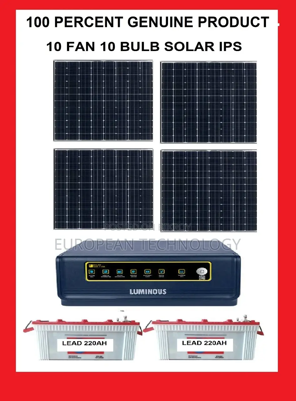 1 Indian Luminous 10 Fan 12 Light IPS