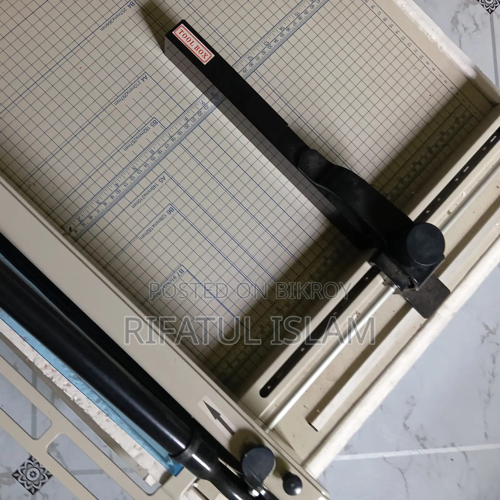 Paper Rim Cutter (For those starting a notebook business)