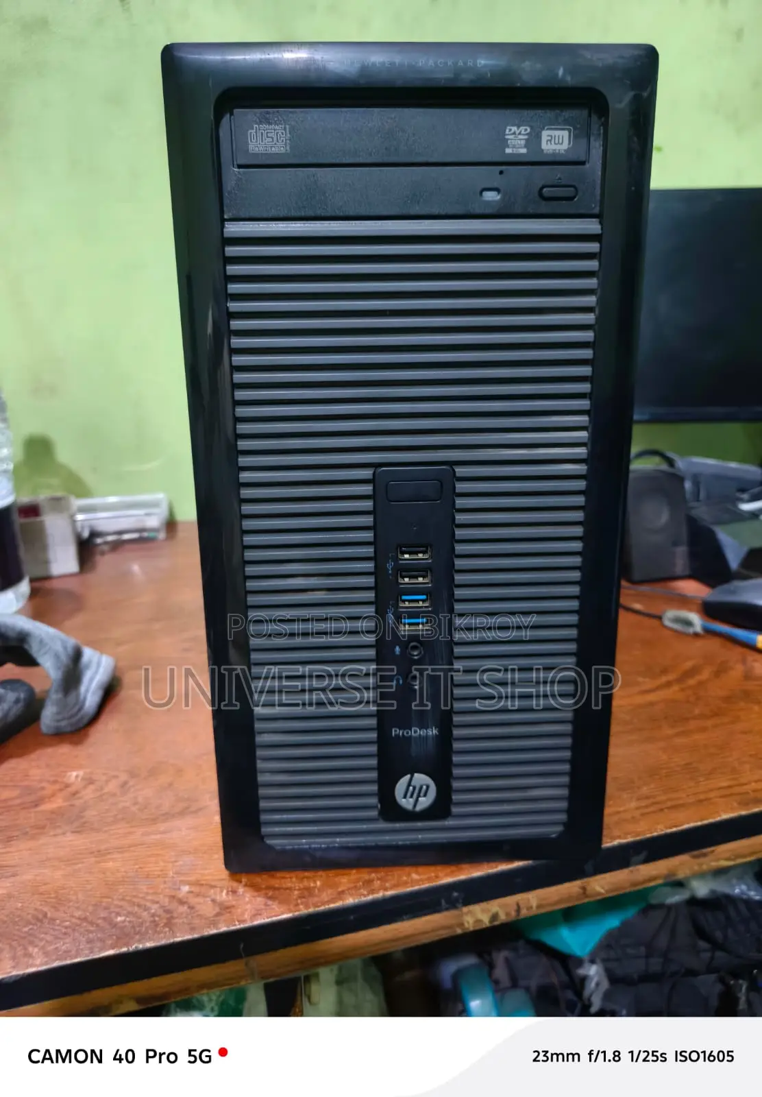 HP PC i5 4th Gen 8GB RAM 128GB SSD 500GB HDD