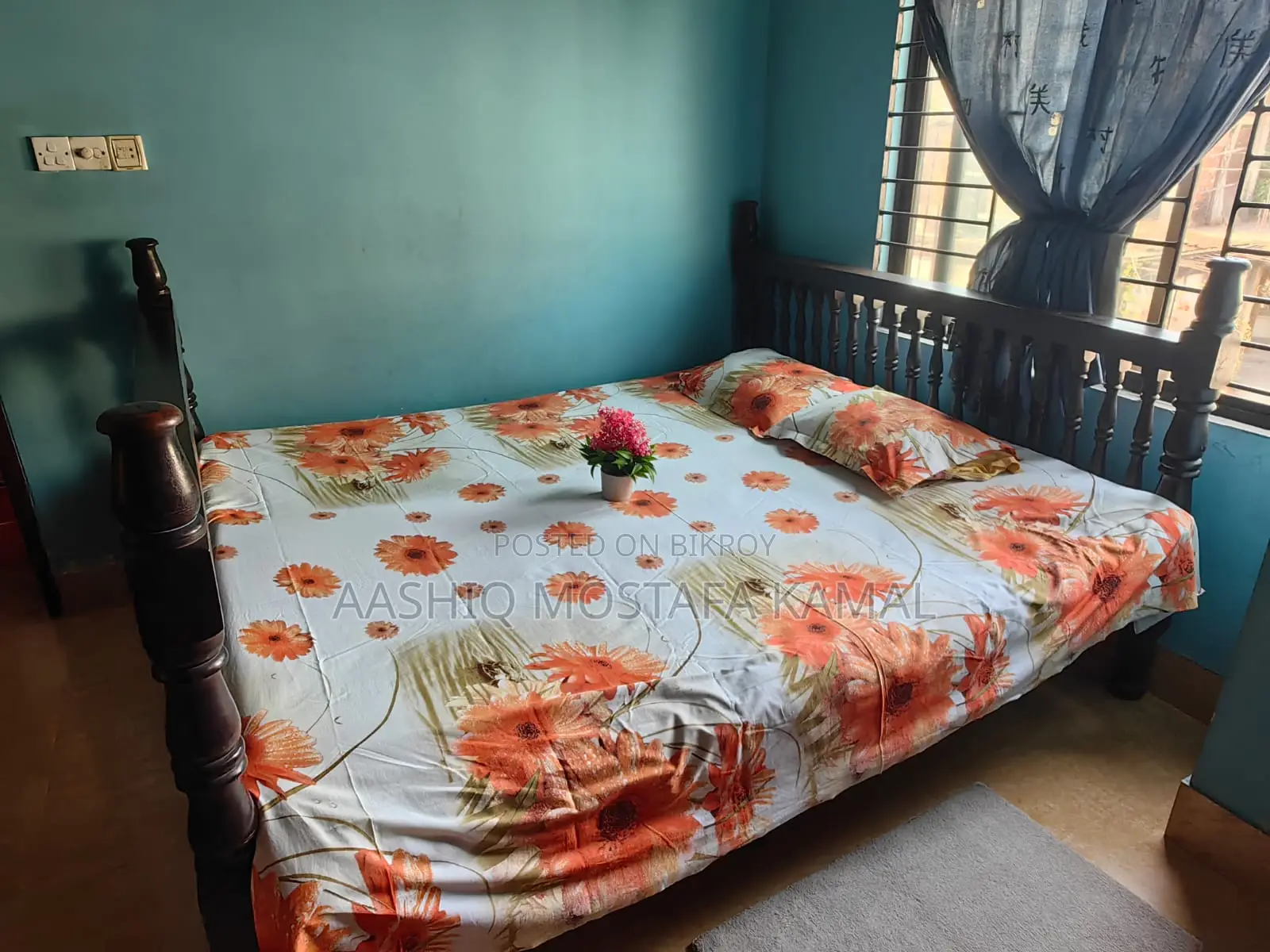 Teak Wood Bed 6'/7'
