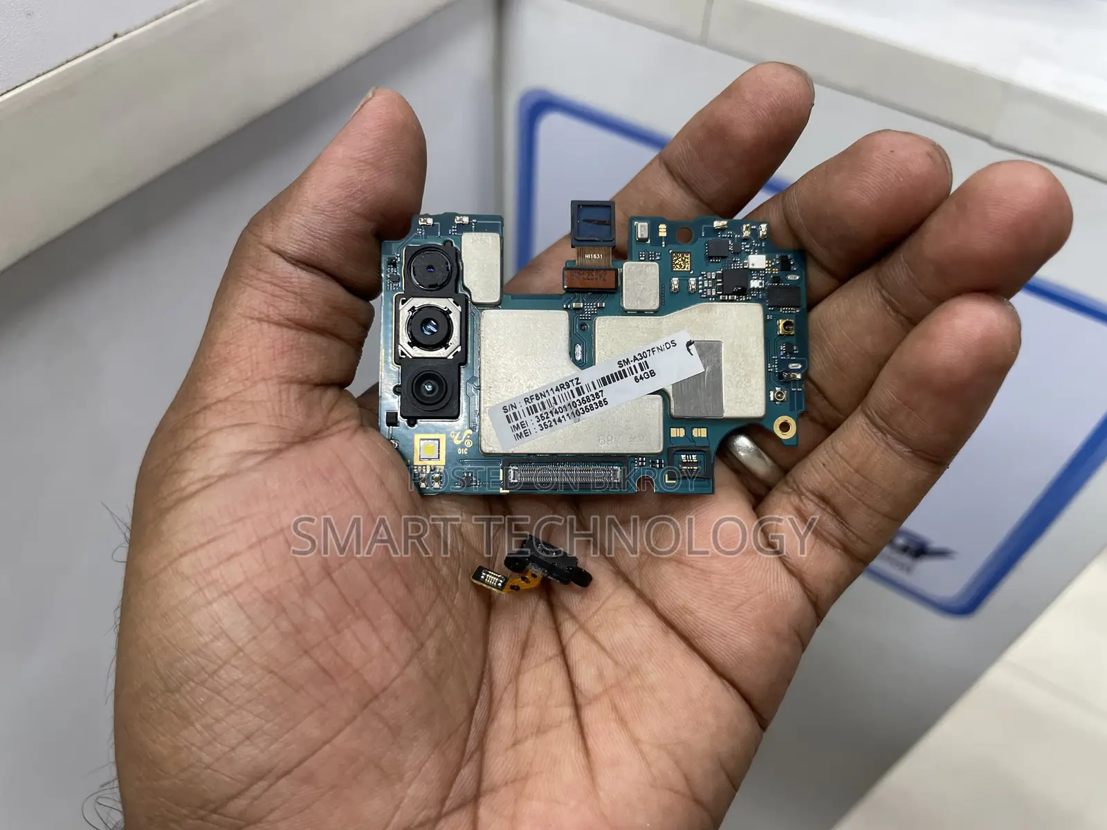 Samsung Galaxy A30s Fresh Motherboard 4/64 With Finger