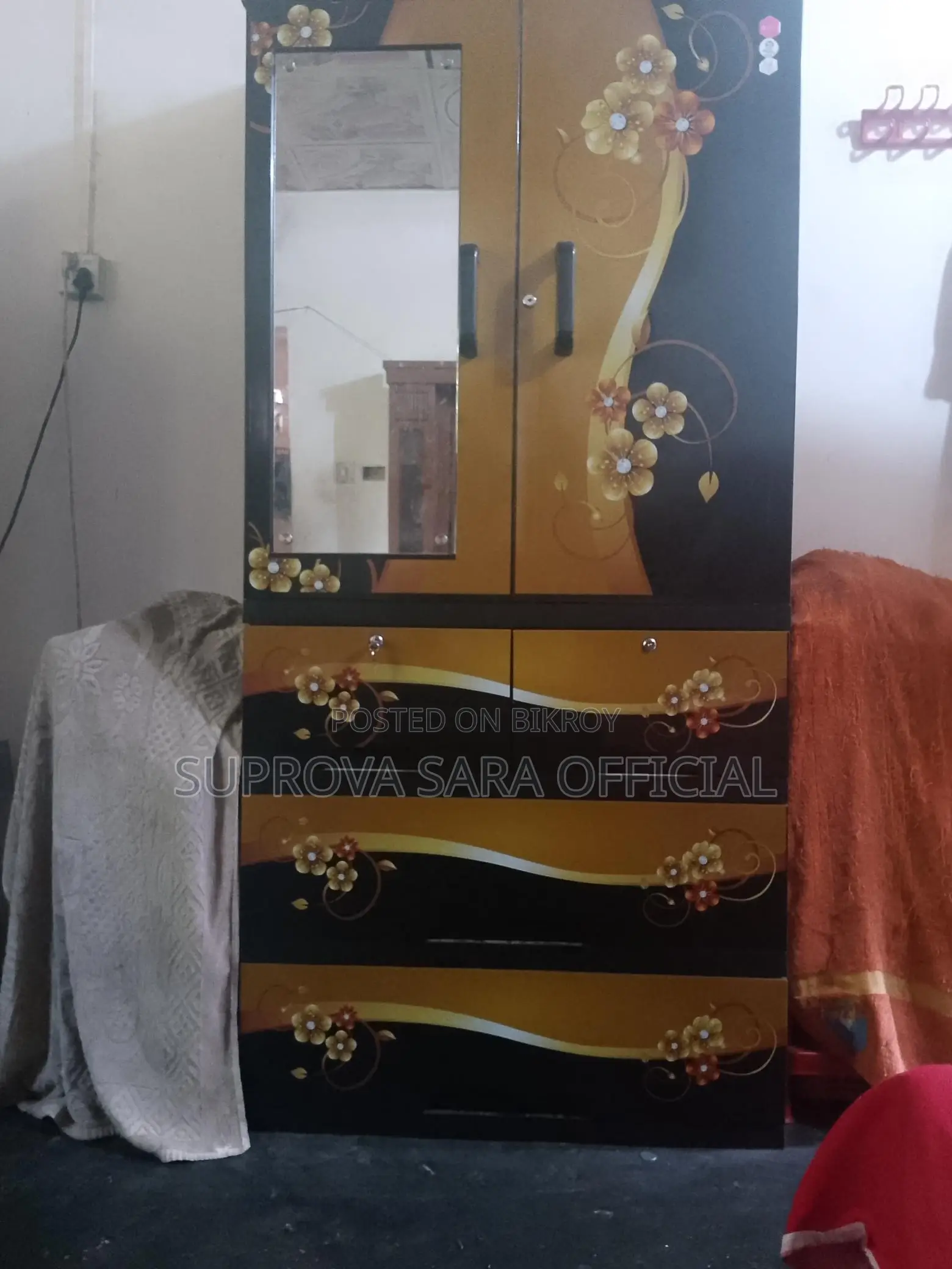 Lightly used wardrobe for sale.