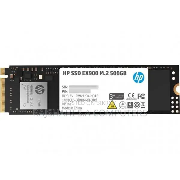 Eid Special: HP EX900 500GB NVMe Internal SSD
