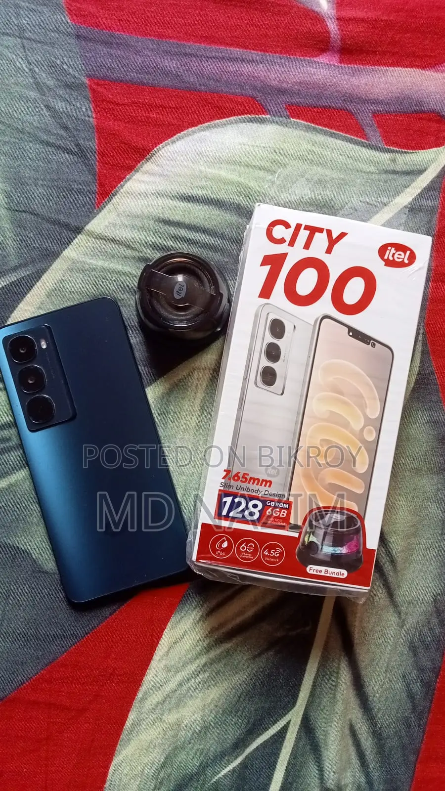 Itel CITY 100 RAM 6+12 GB, ROM 128 (Brand New)