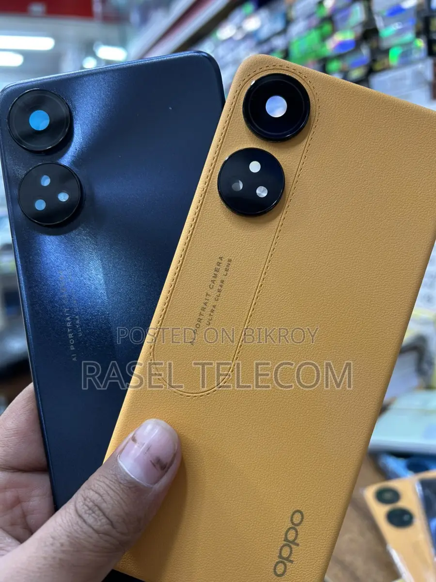 Oppo Reno 8T 4G Original Back Shell - Leather & Glossy Edition