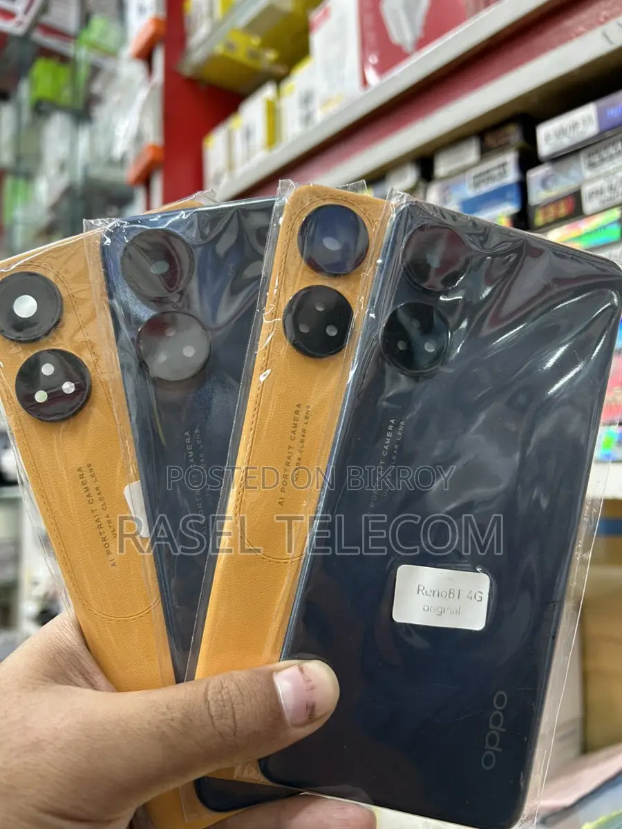 Oppo Reno 8T 4G Original Back Shell - Leather & Glossy Edition