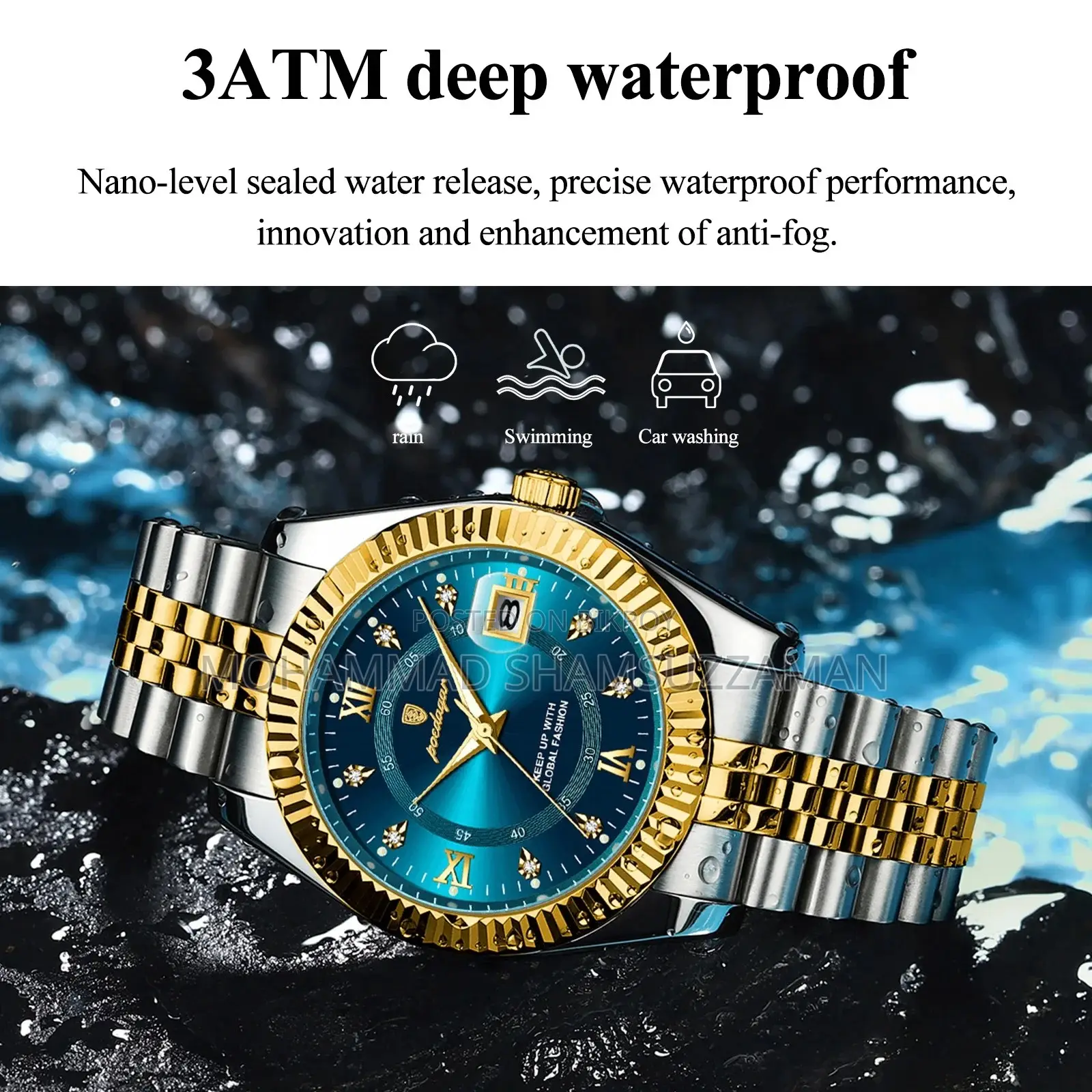 POEDAGAR 910 Luxury Watch