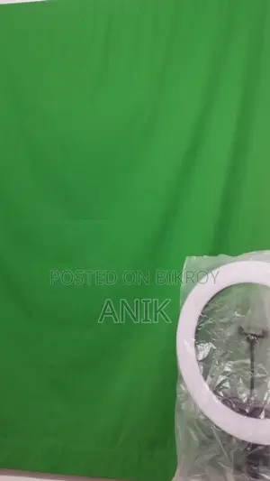Green Screen Backdrop (8 Ft X 12 Ft)