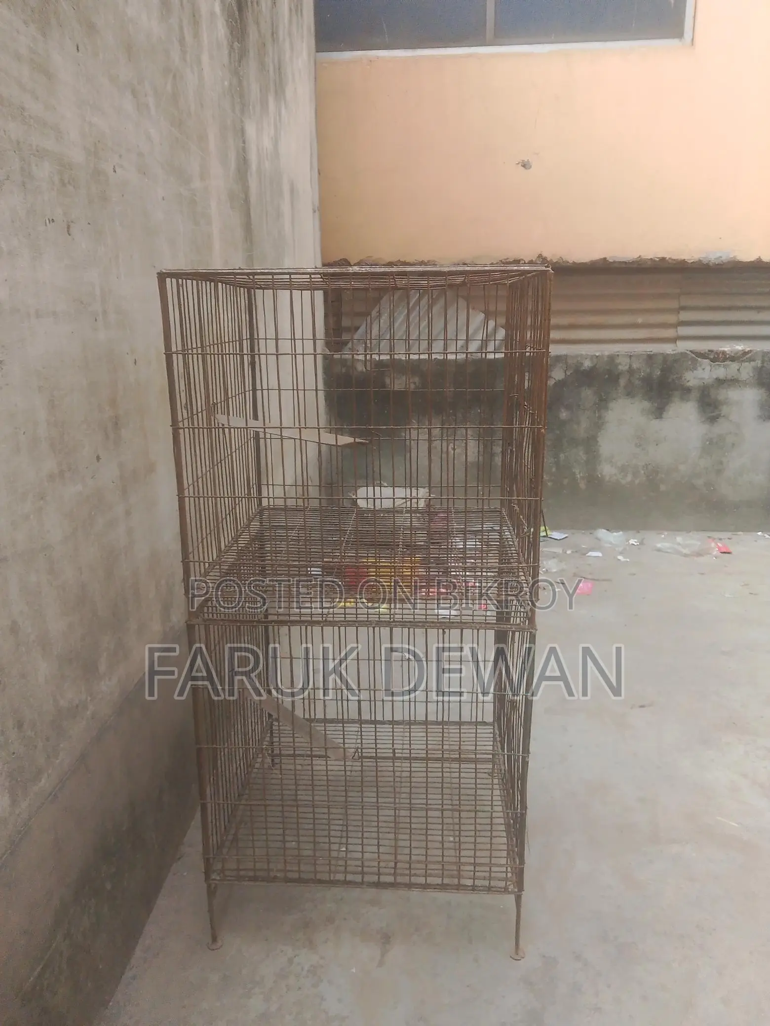 খাঁচা টি বিক্রি হবে, শক্ত এবং মজবুত কাঁচা