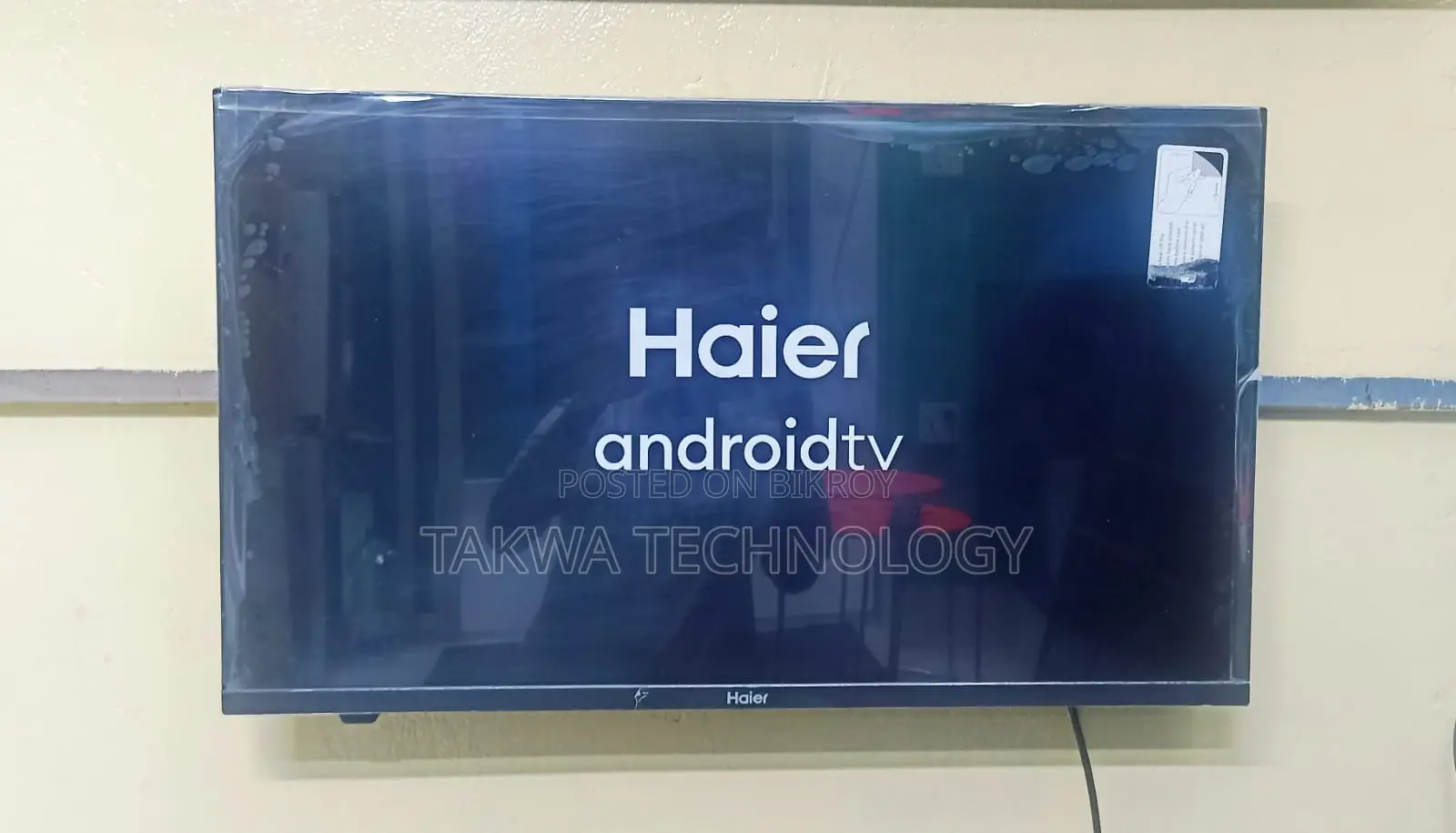 Haier-32" Inch Android Frameless Voice Control TV