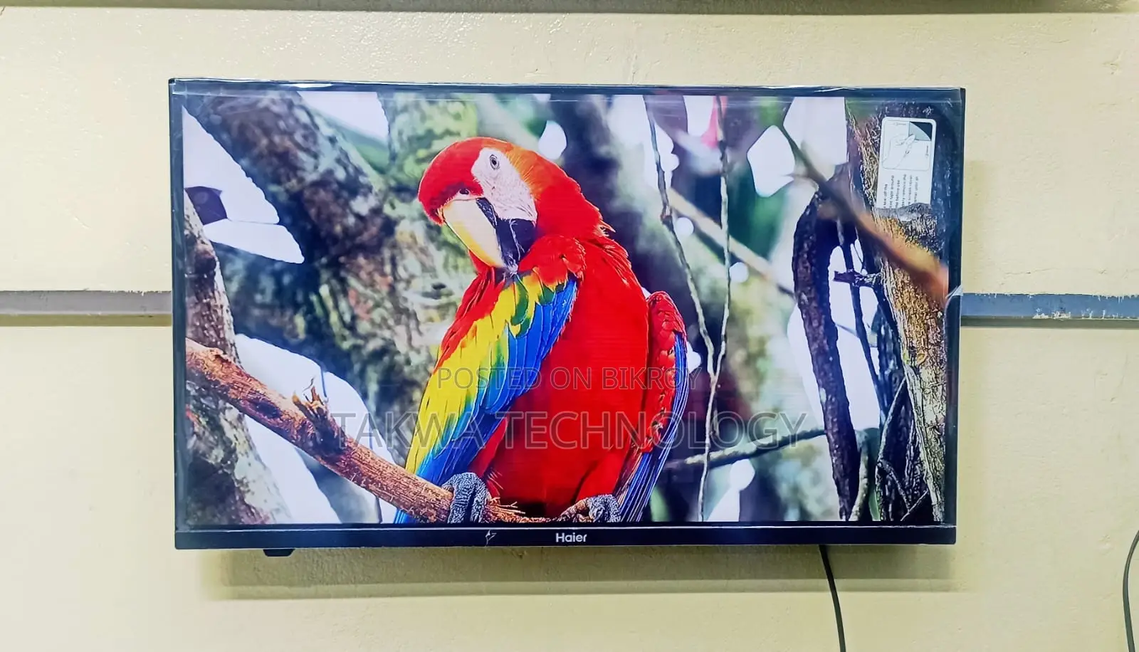 Haier-32" Inch Android Frameless Voice Control TV