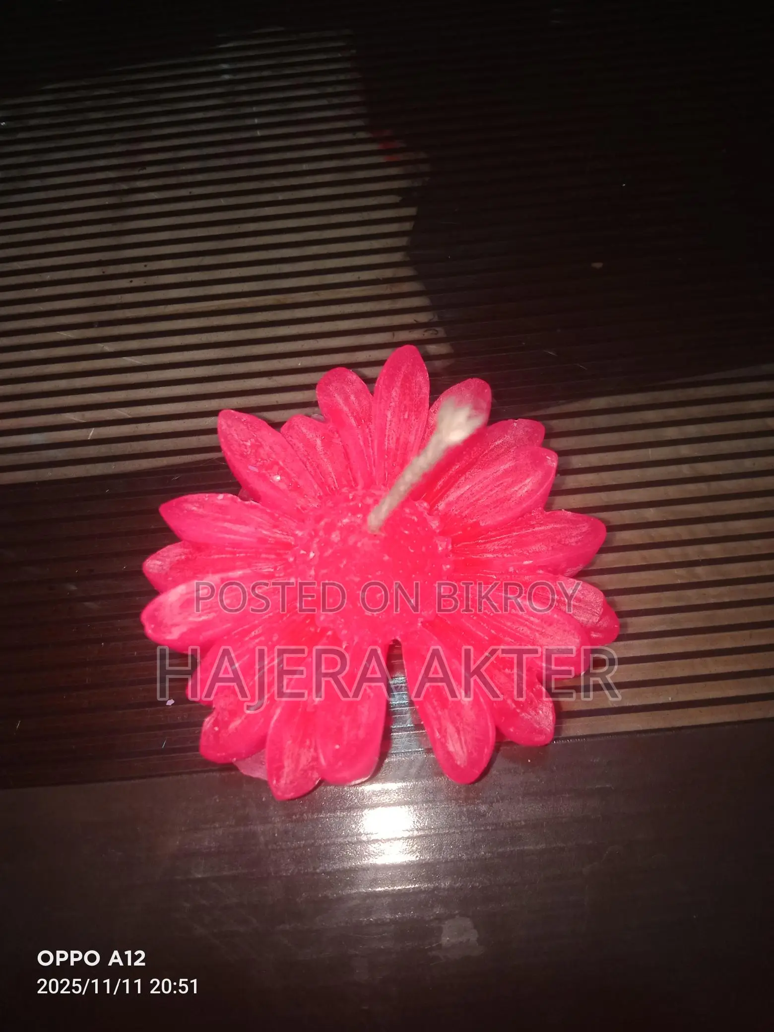 বিভিন্ন কালারের সূর্যমুখী মোমবাতি