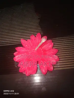 বিভিন্ন কালারের সূর্যমুখী মোমবাতি